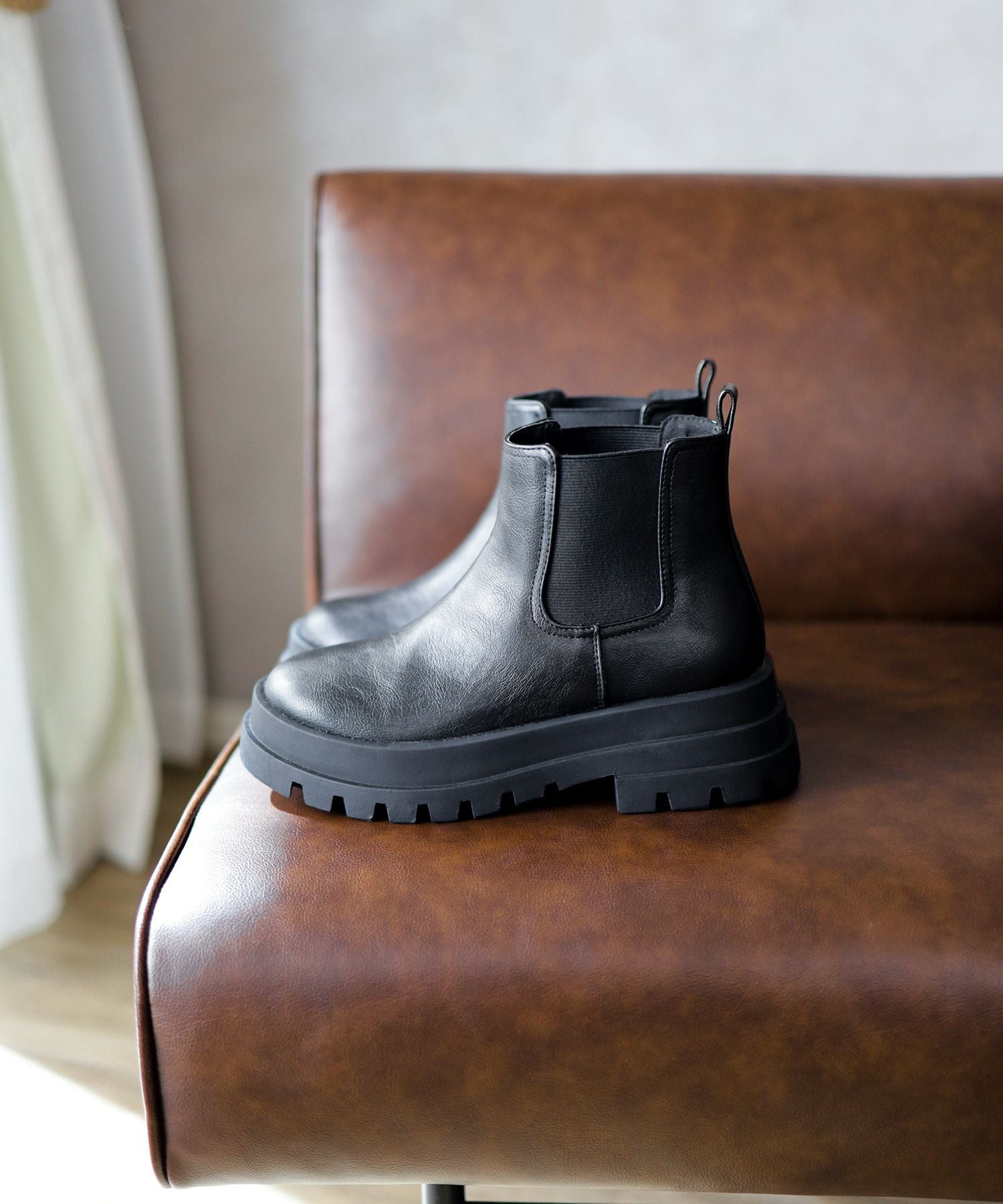 サイドゴアショートチェルシーブーツ△返品不可 | SESTO(セスト