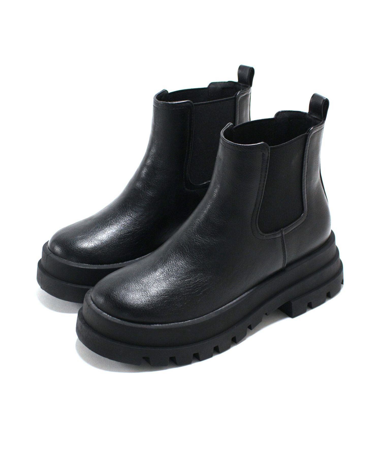 サイドゴアショートチェルシーブーツ▲返品不可