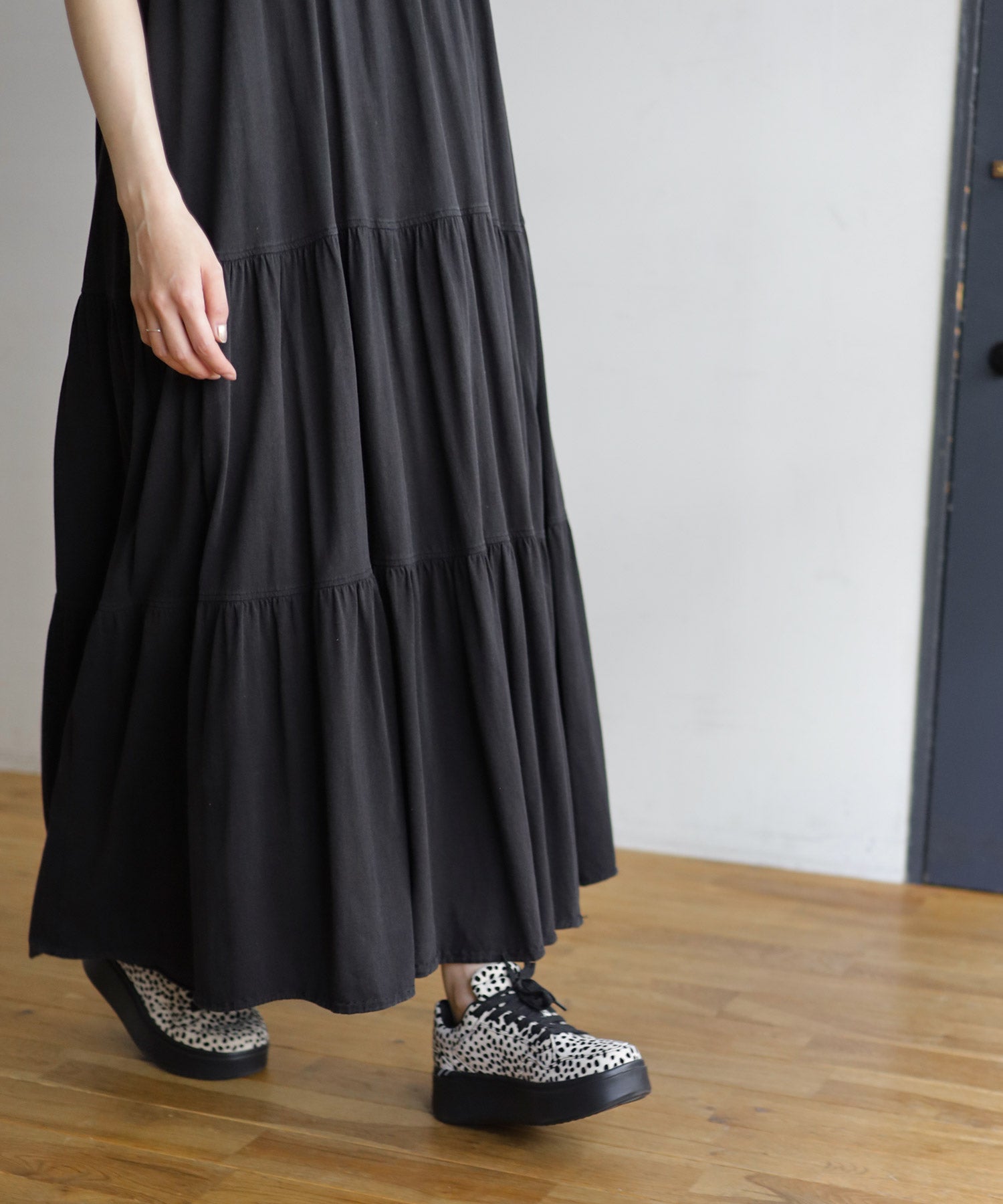 軽量厚底レースアップボリュームスニーカー ▲返品不可