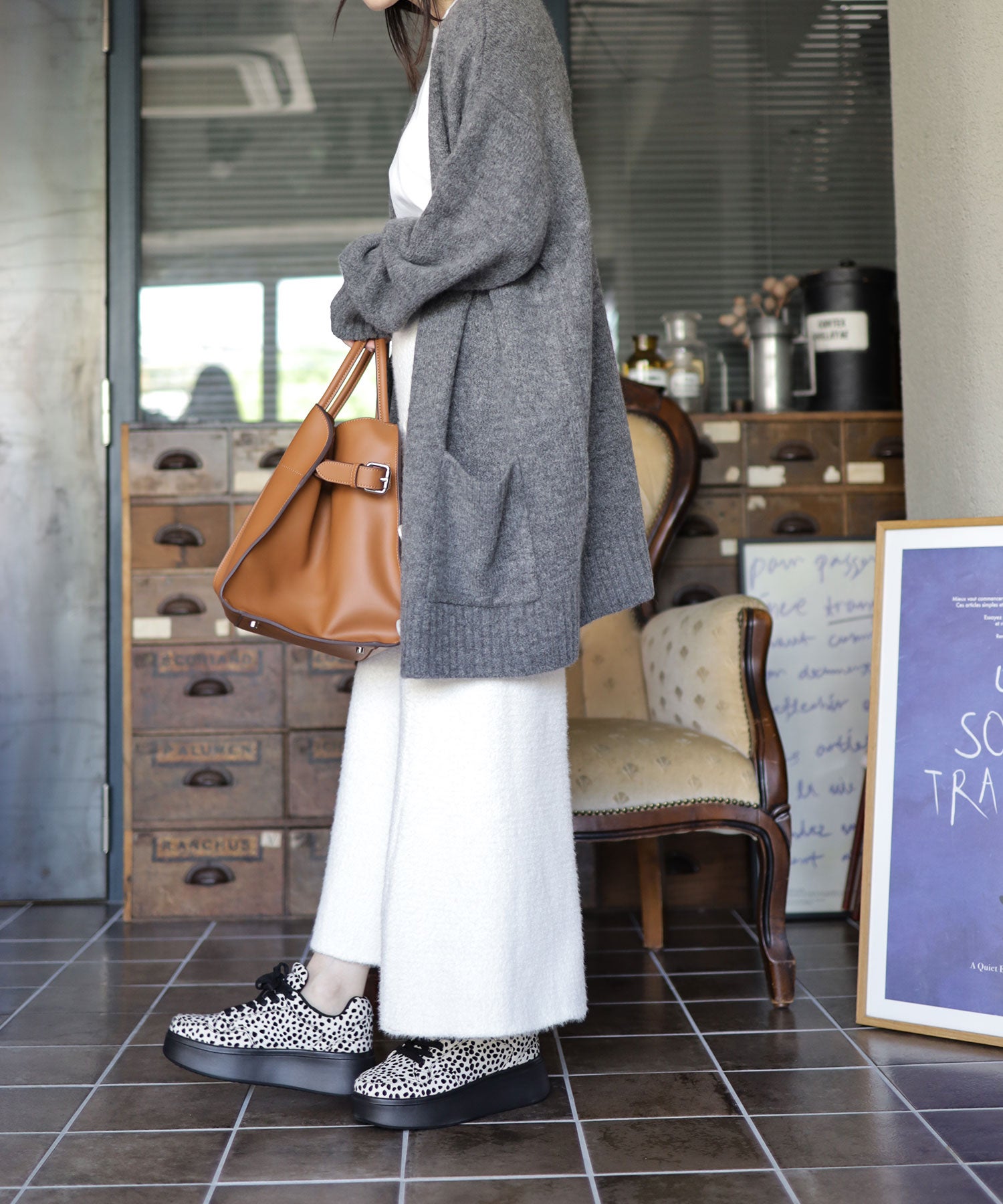 軽量厚底レースアップボリュームスニーカー ▲返品不可