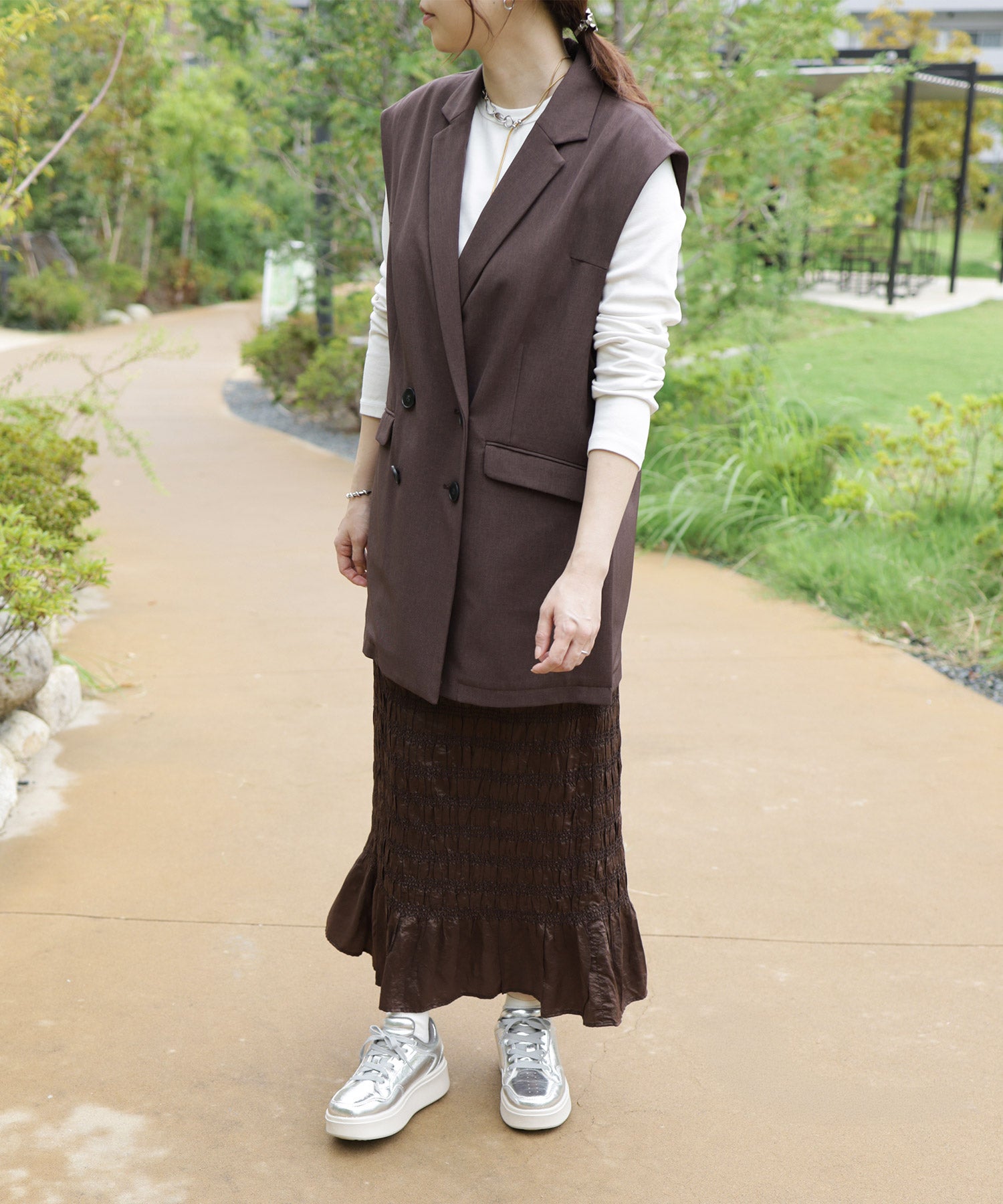 軽量厚底レースアップボリュームスニーカー △返品不可 | SESTO(セスト