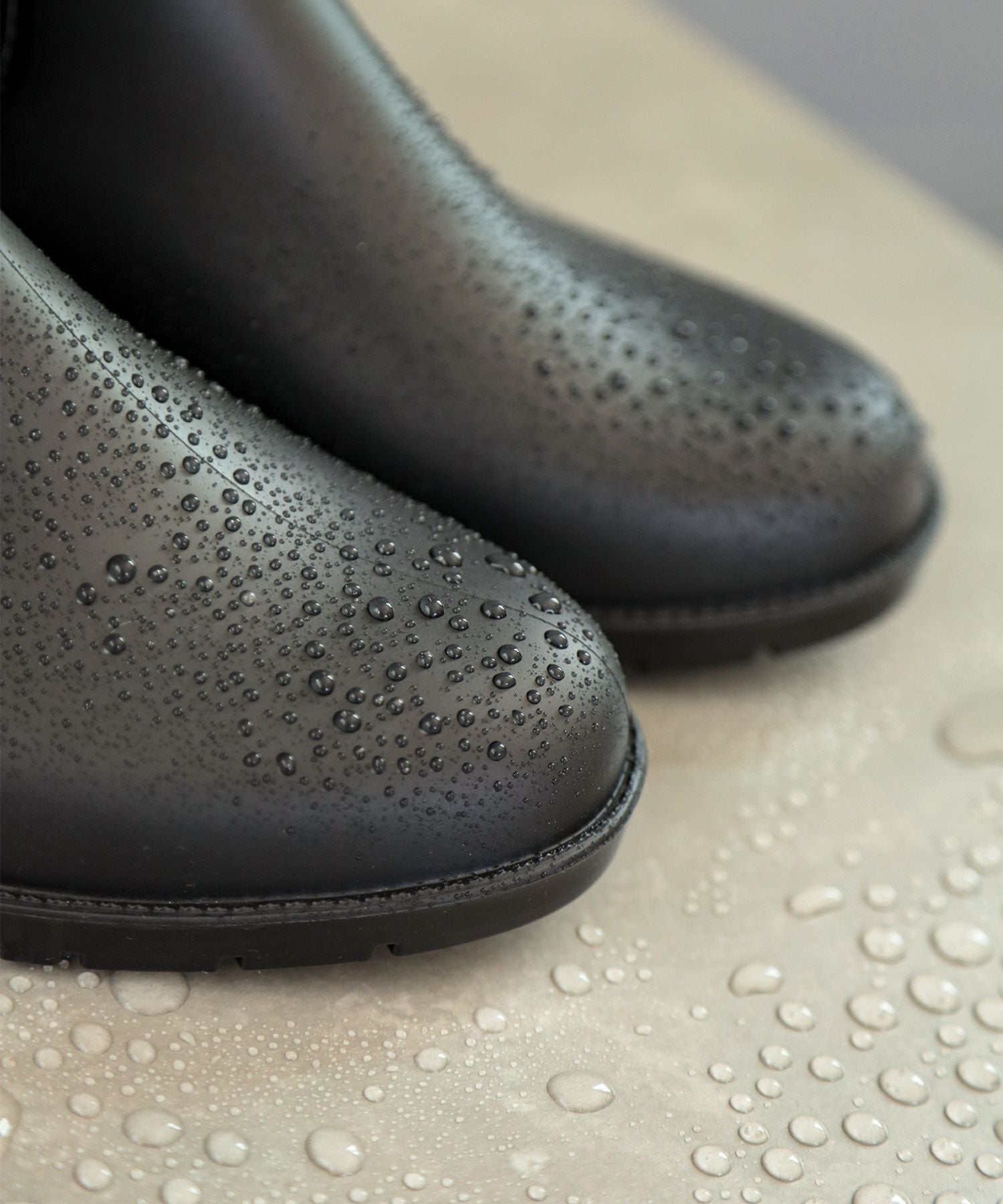 防水サイドゴアレインブーツ