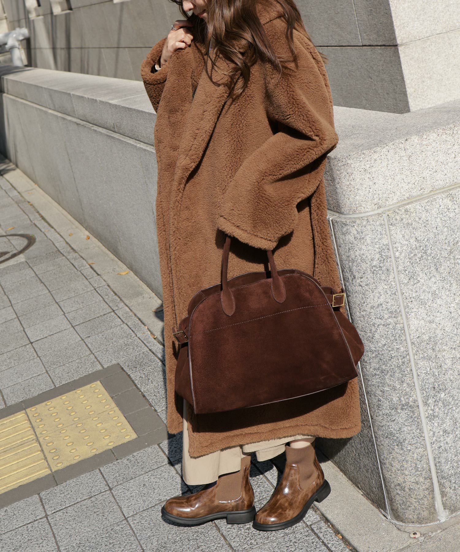 ニットストレッチショートブーツ▲返品不可