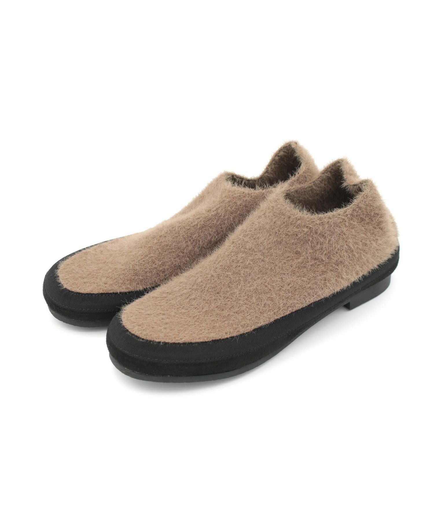 軽量あったかシャギーニットスリッポン Newカラー▲返品不可