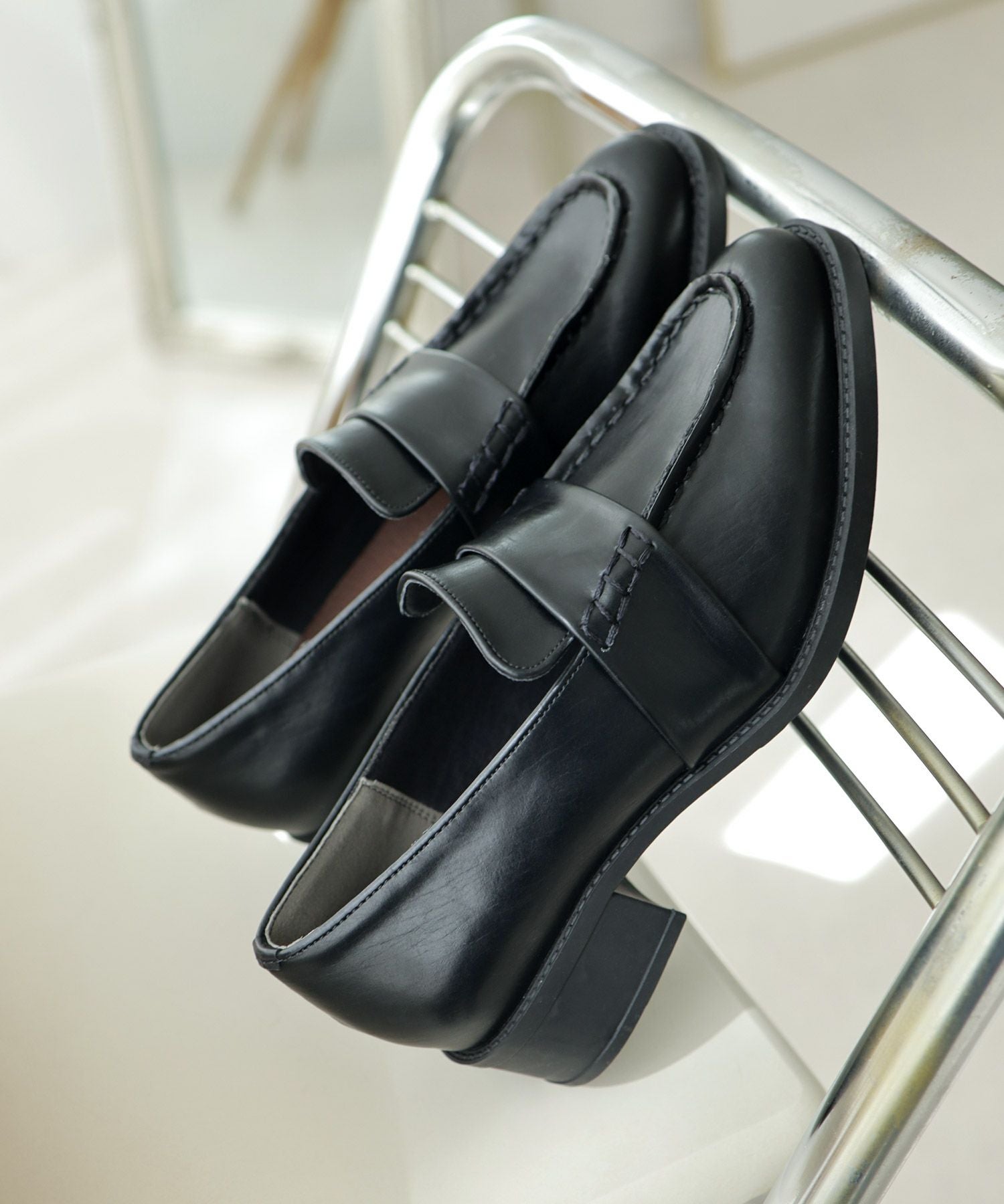 ステッチローファー▲返品不可