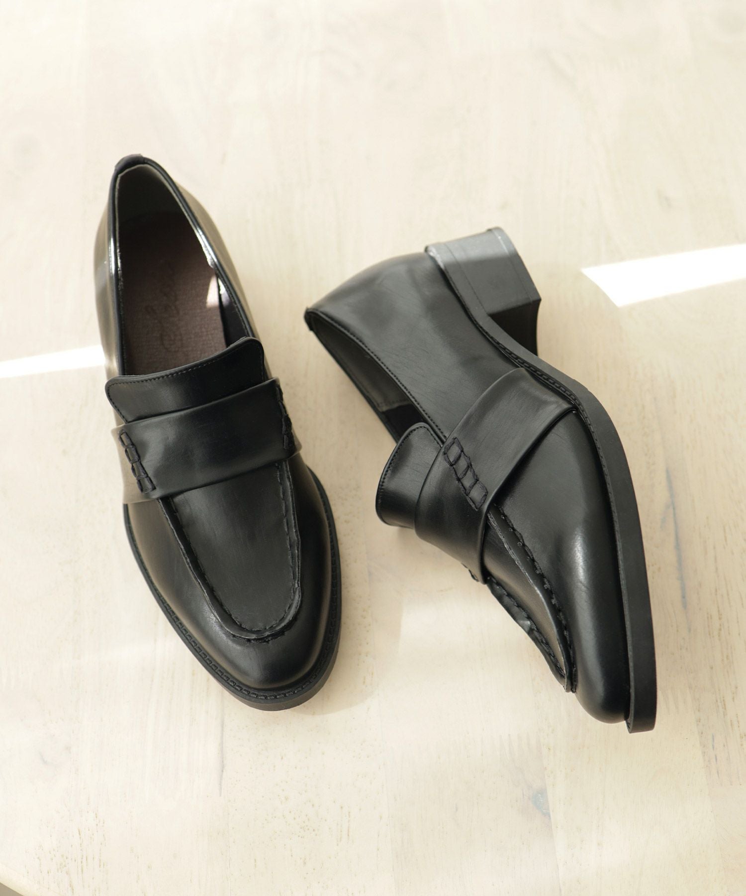 ステッチローファー▲返品不可