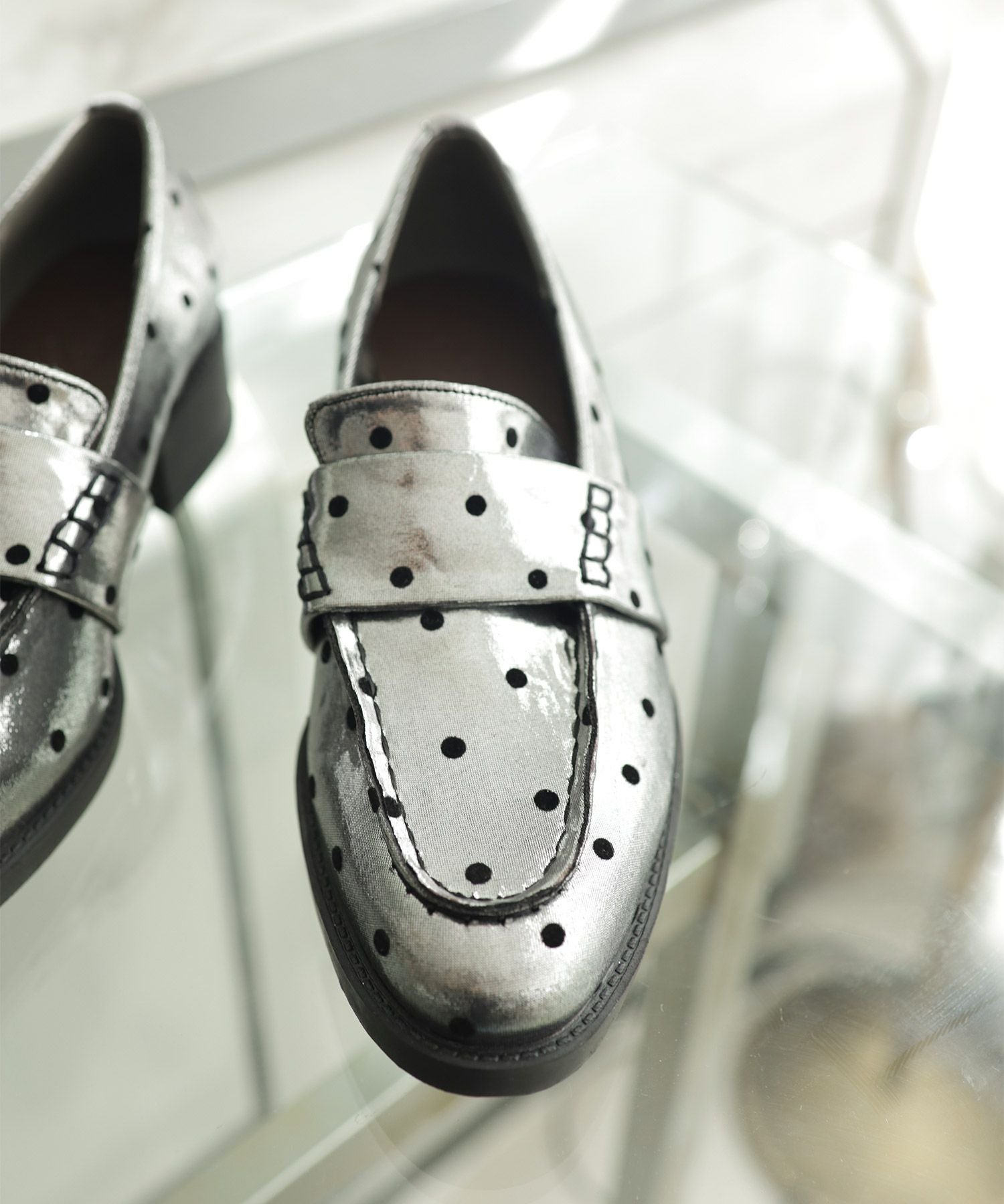 ステッチローファー▲返品不可