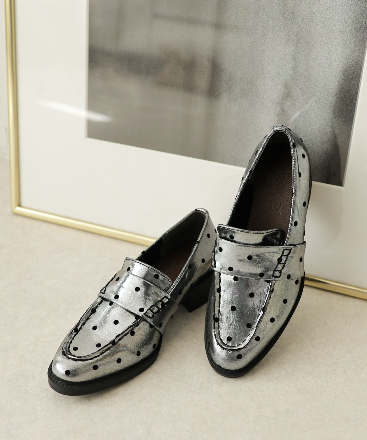 ステッチローファー▲返品不可