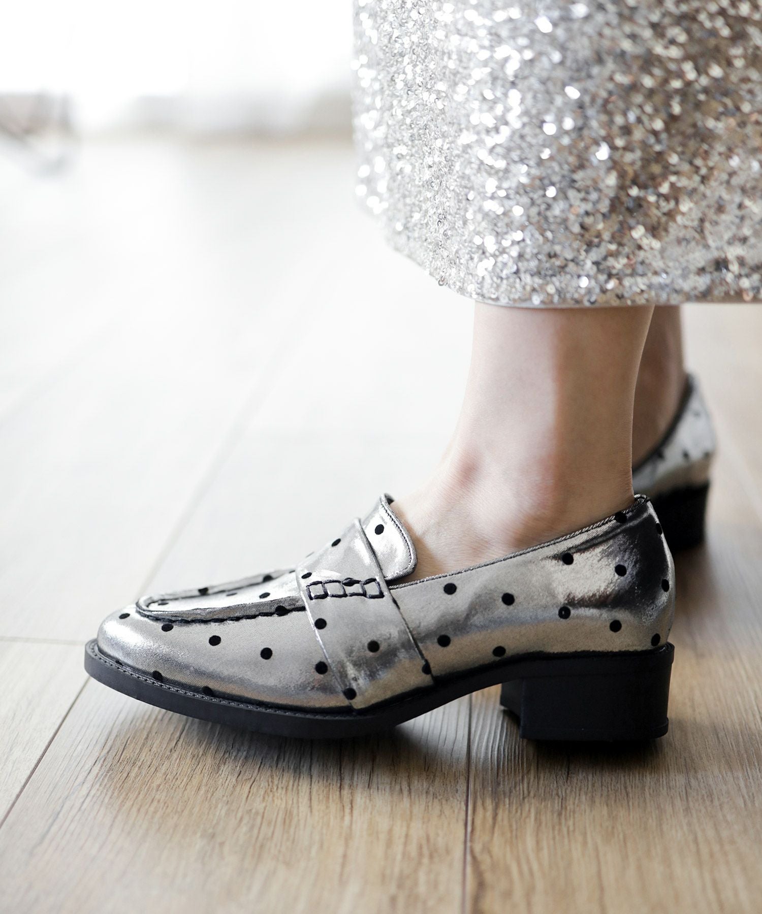 ステッチローファー▲返品不可