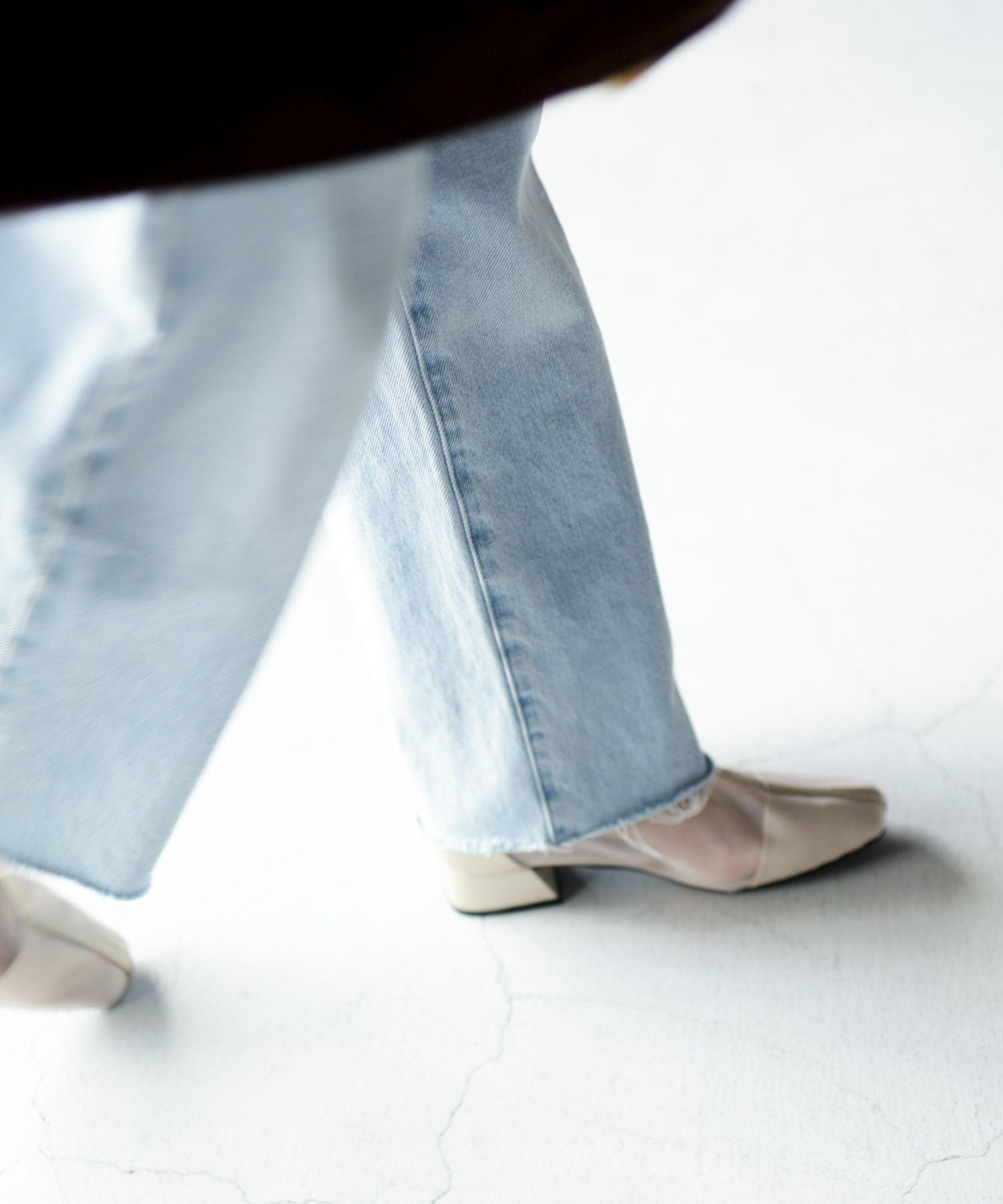 シースルーショートブーツ