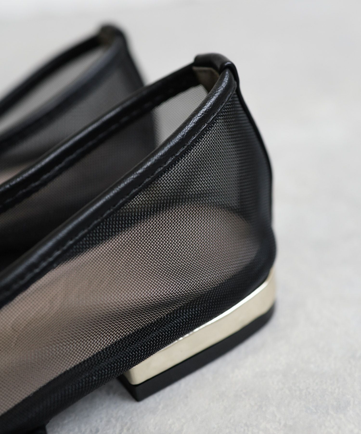 シースルーメリージェーンパンプス