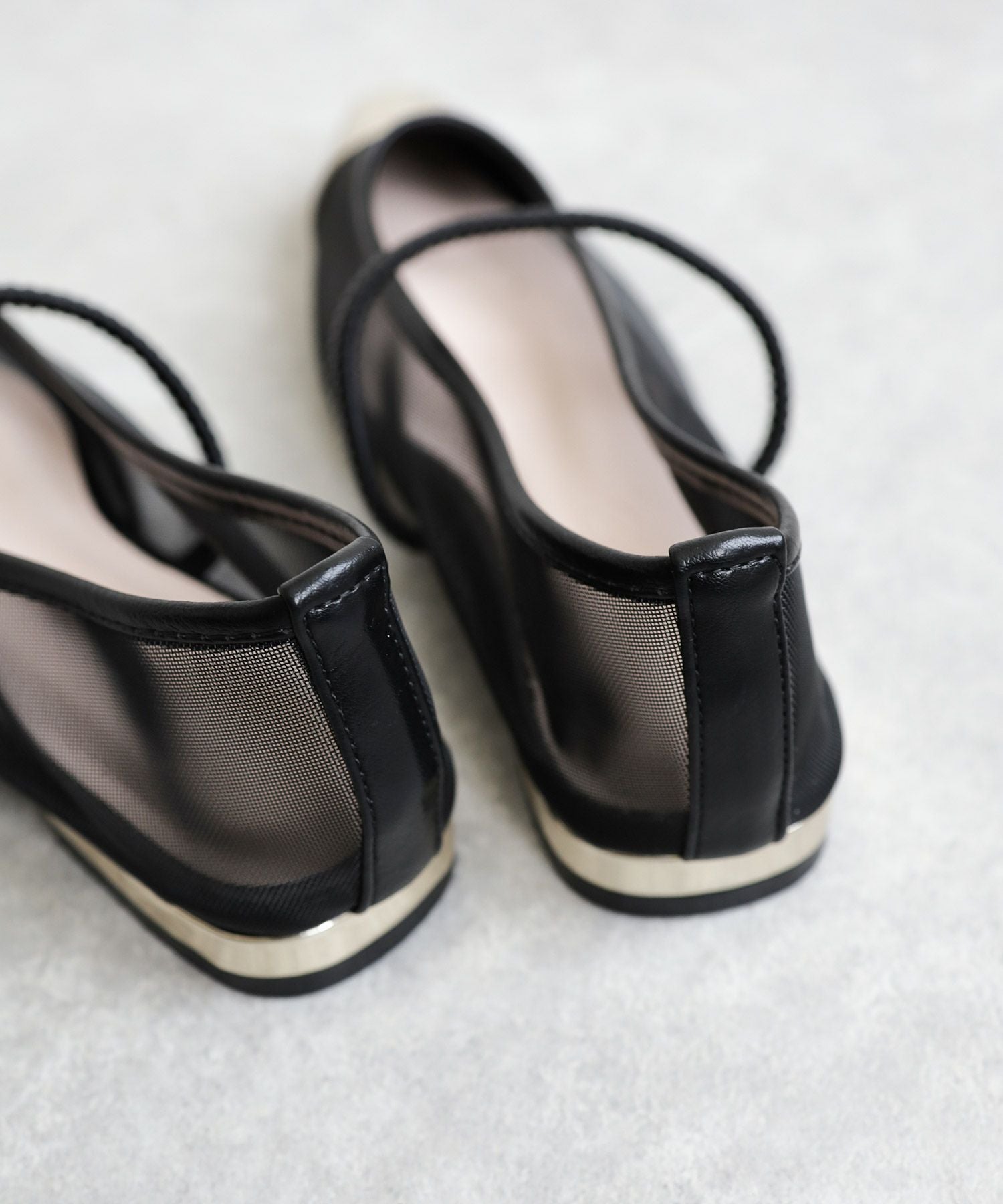 シースルーメリージェーンパンプス