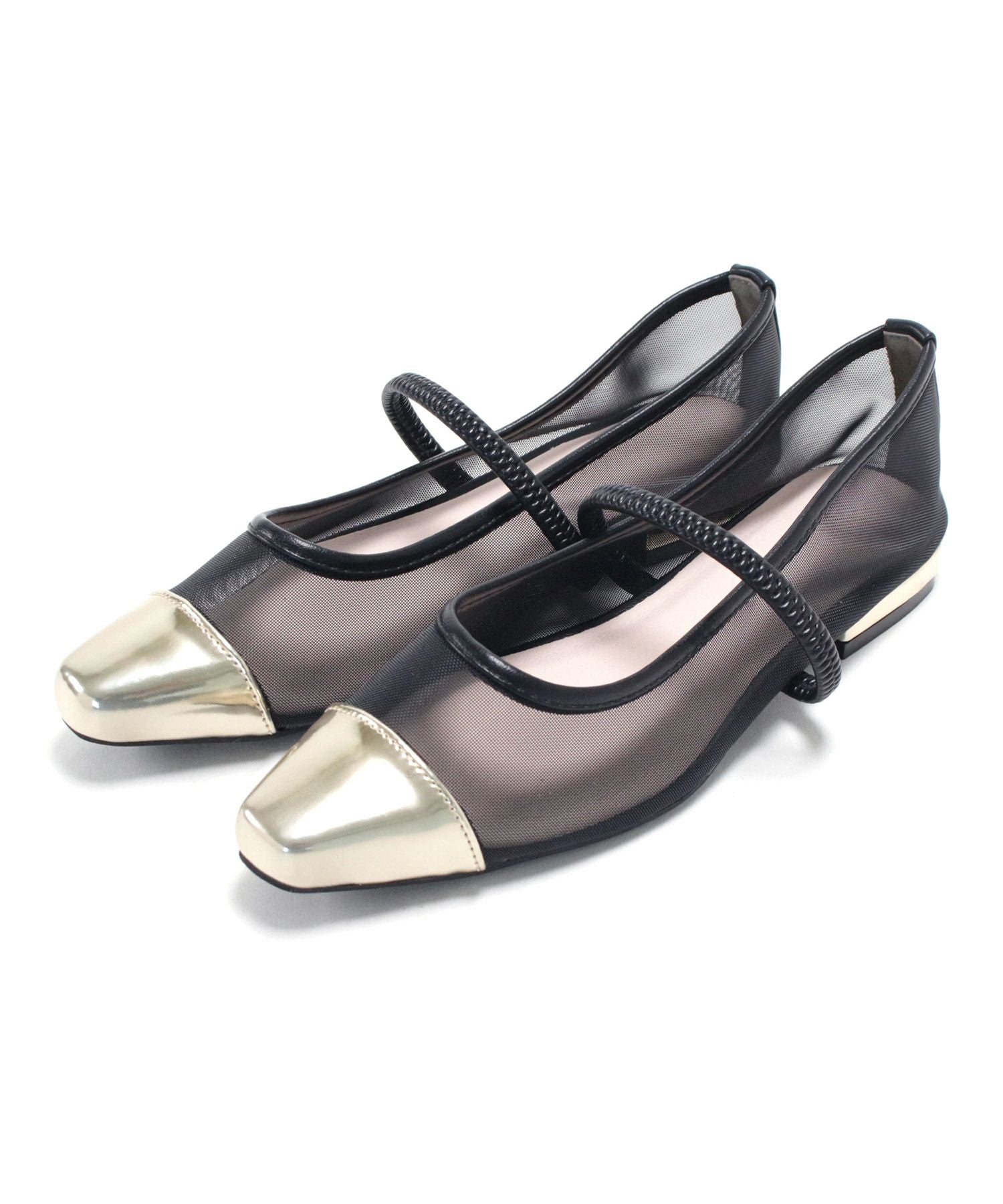 シースルーメリージェーンパンプス