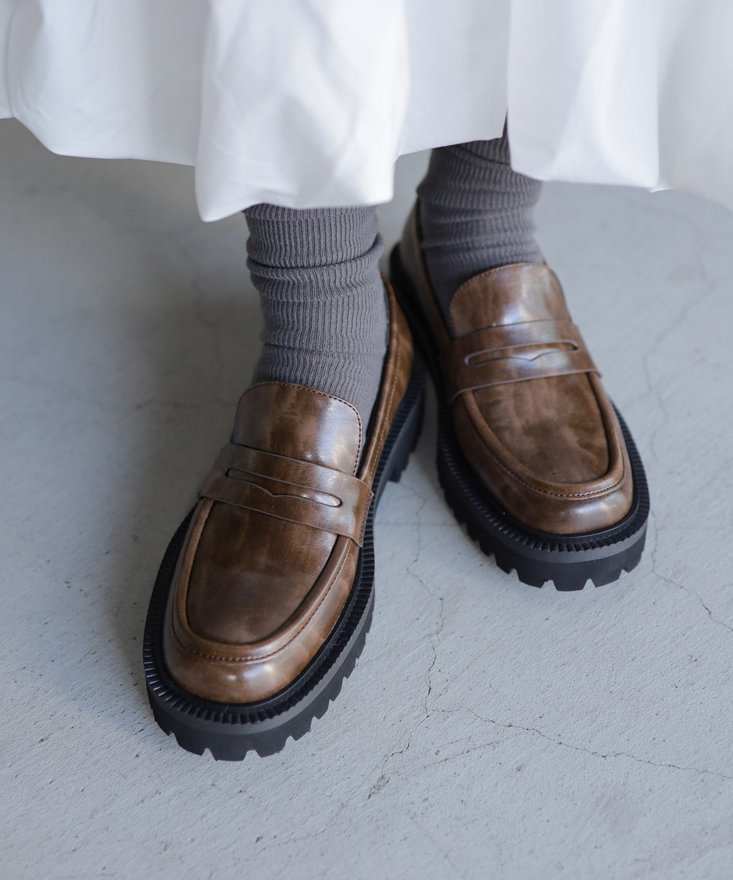 軽量厚底コインローファー　【公式ショップ・ZOZOTOWN・Amazon限定販売アイテム】