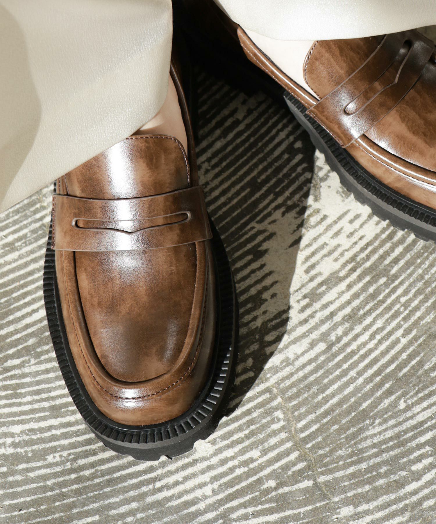 軽量厚底コインローファー　【公式ショップ・ZOZOTOWN・Amazon限定販売アイテム】