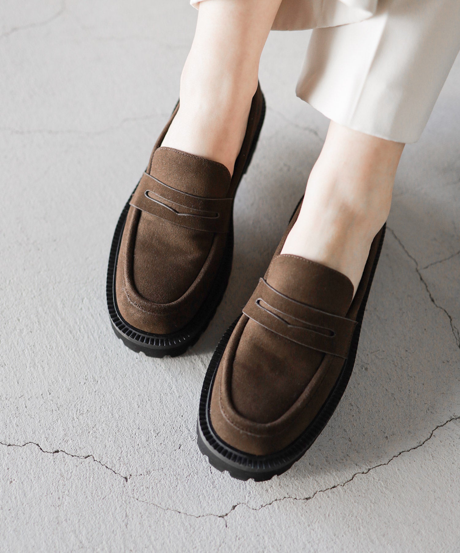 軽量厚底コインローファー　【公式ショップ・ZOZOTOWN・Amazon限定販売アイテム】