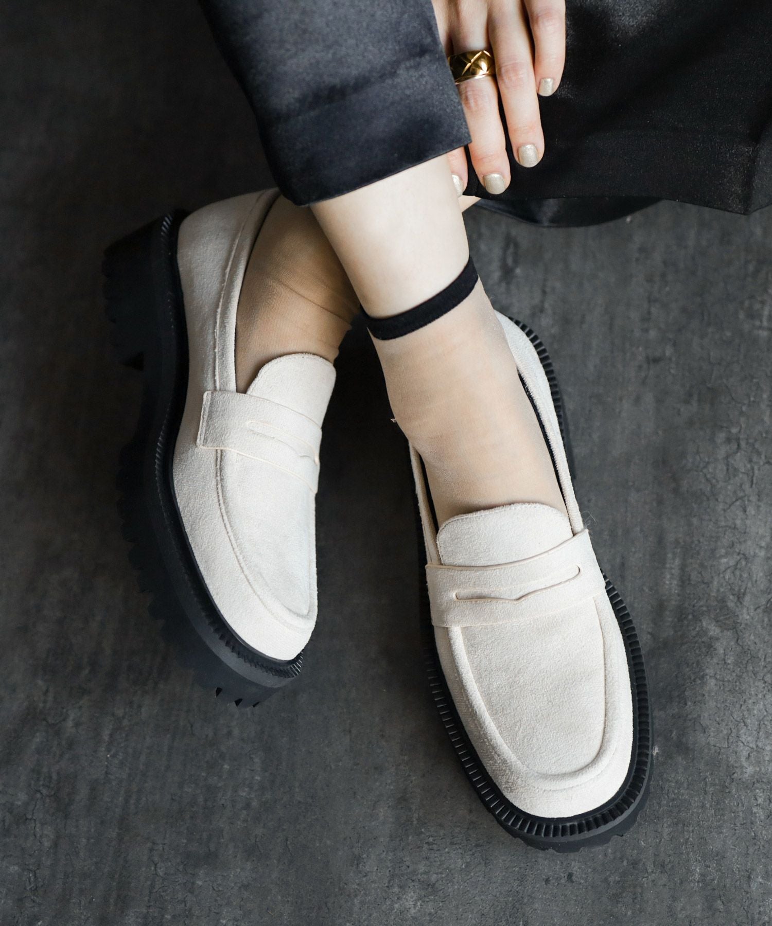 軽量厚底コインローファー　【公式ショップ・ZOZOTOWN・Amazon限定販売アイテム】