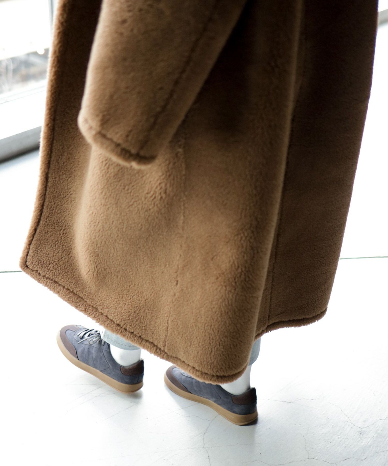 ガムソールレースアップスニーカー ▲返品不可