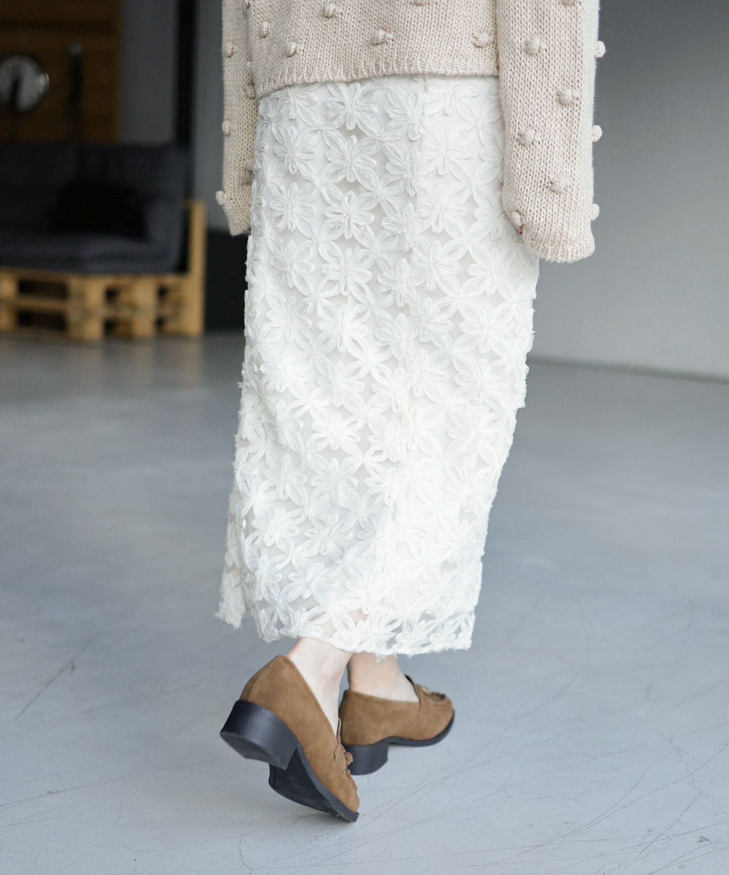 モカステッチタッセルローファー ▲返品不可