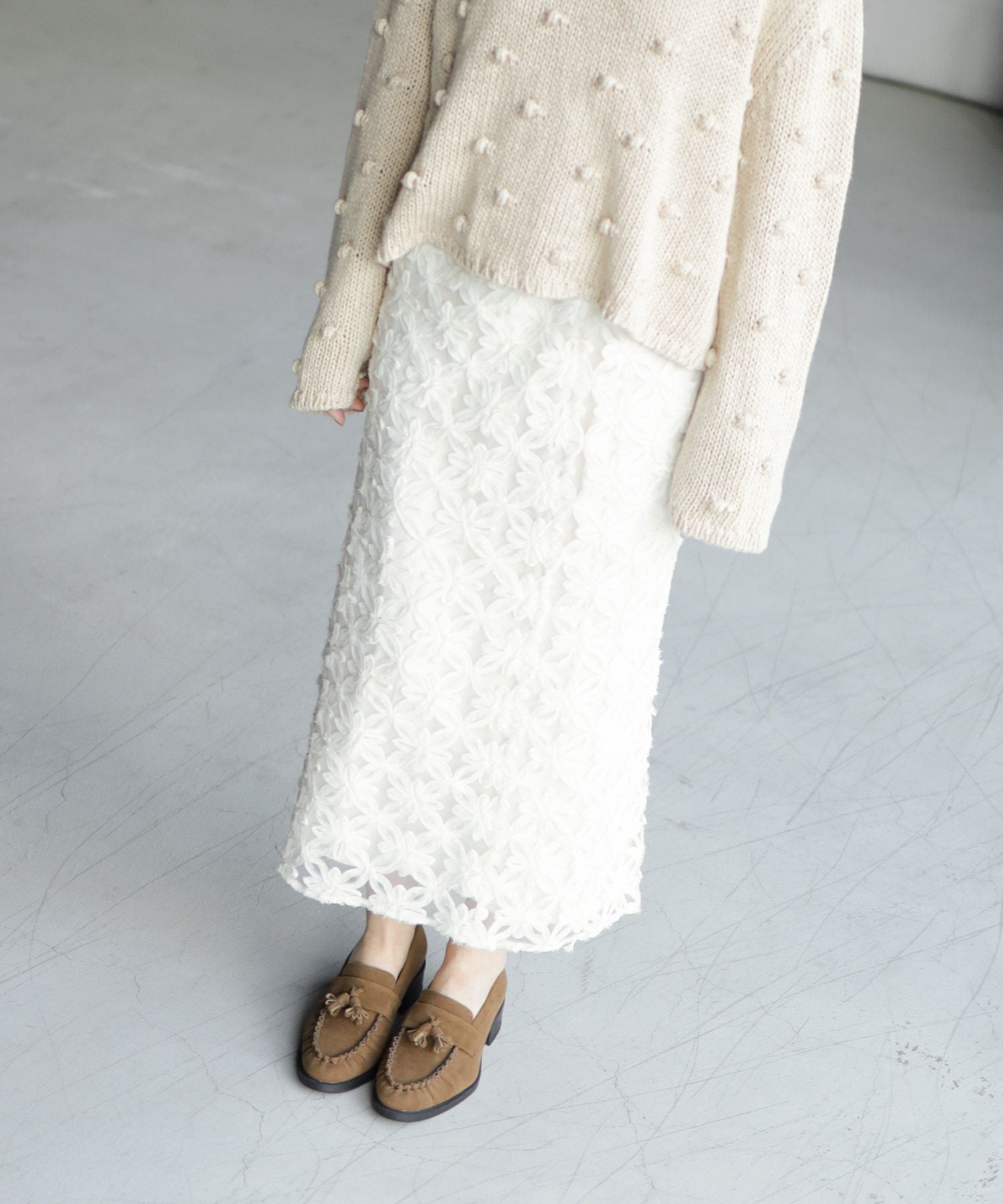 モカステッチタッセルローファー ▲返品不可