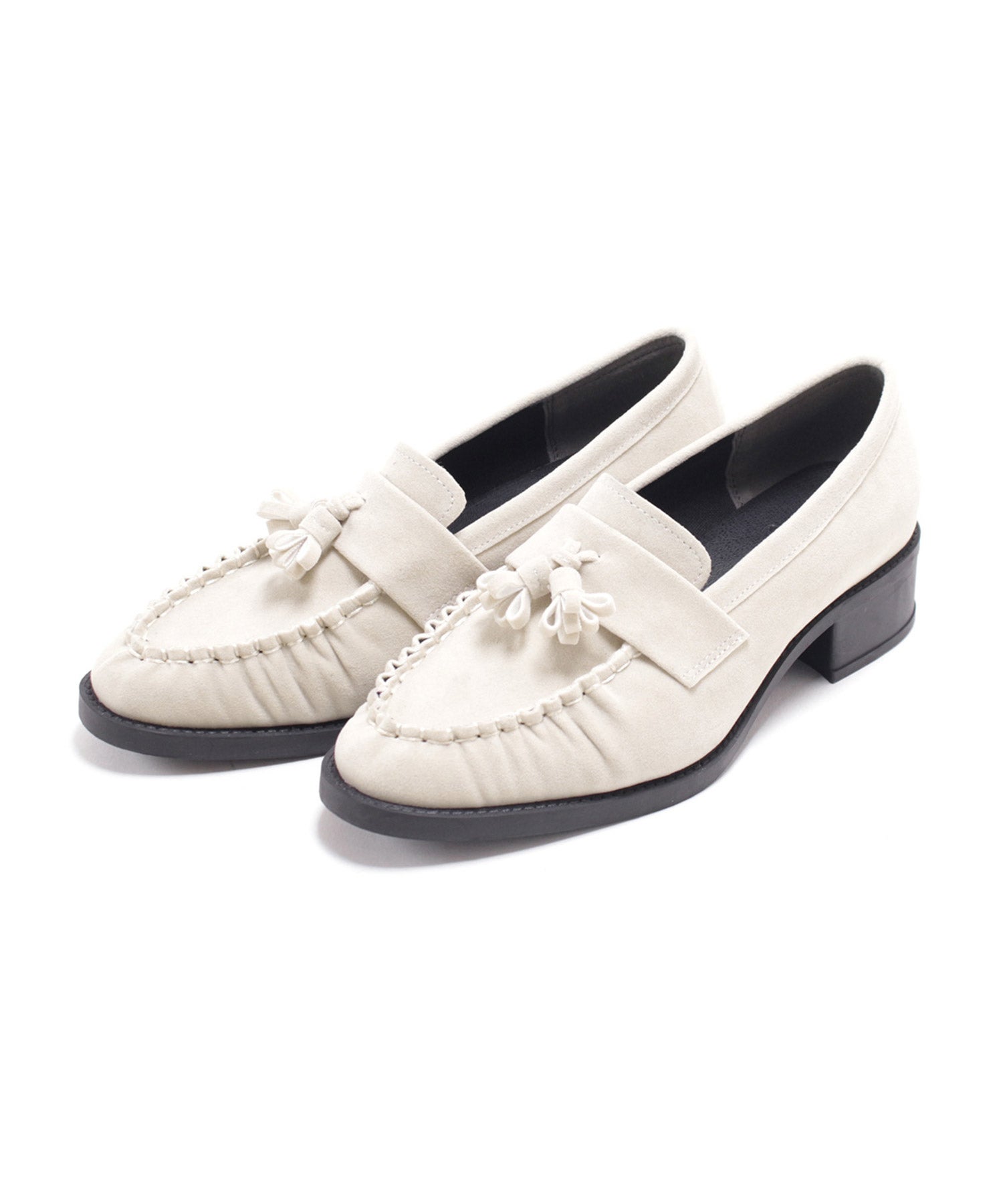 モカステッチタッセルローファー ▲返品不可